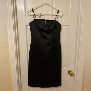 Express: Black Strap Dress